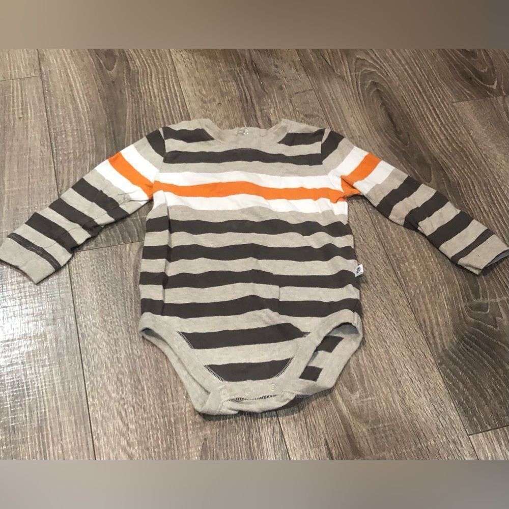 Gymboree Kids One Piece Size 24 months Striped Brown and Orange Kids One Piece